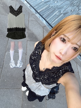 篠崎かりんさんのコーディネート