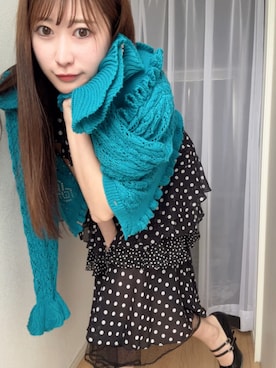 「jouetie（ジュエティ）のアイテム」を使った、篠崎かりんさん（骨格ウェーブ・レディース・162cm）の春コーディネート