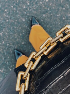 「マスタードイエロー」｜shiori7637さん（レディース・158cm）の夏コーディネート