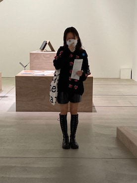 「FOXEY（フォクシー）のアイテム」を使った、𝙎𝙐𝙄さん（レディース・153cm）の秋コーディネート