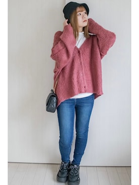 honasanさん（レディース・163cm）の冬コーディネート