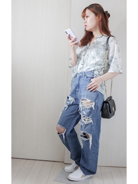 honasanさん（レディース・163cm）の春コーディネート