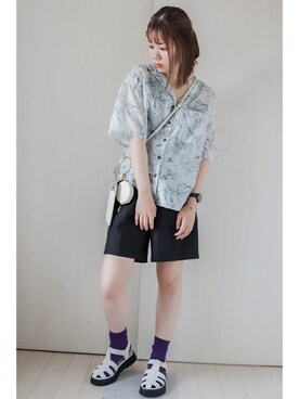 honasanさん（レディース・163cm）の夏コーディネート