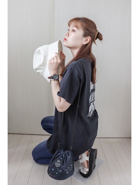 honasanさん（レディース・163cm）の春コーディネート