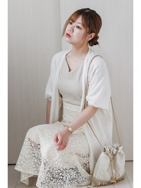 honasanさん（レディース・163cm）の春コーディネート