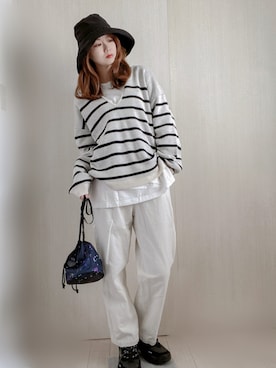 honasanさん（レディース・163cm）の春コーディネート