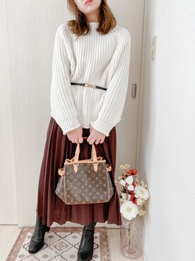 honasanさん（レディース・163cm）の冬コーディネート