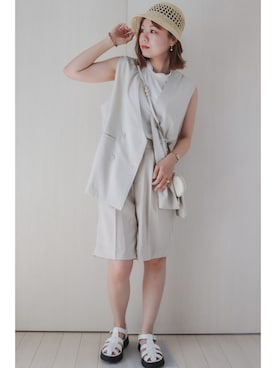 honasanさん（レディース・163cm）の夏コーディネート