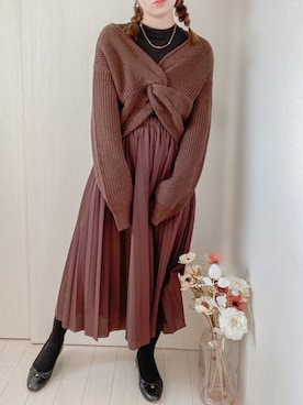 honasanさん（レディース・163cm）の冬コーディネート