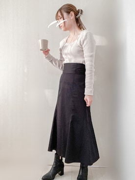 honasanさん（レディース・163cm）の冬コーディネート