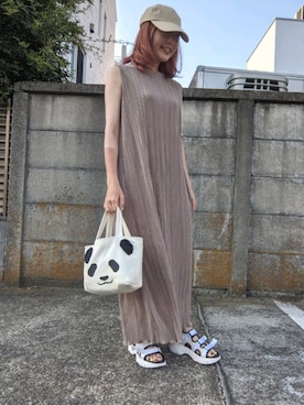 「キャップ女子」｜spica0730さん（レディース・154cm）の春コーディネート