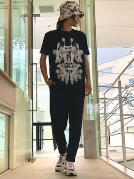 「ZDA（ゼットディーエー）のアイテム」を使った、古屋さん（メンズ・170cm）の秋コーディネート