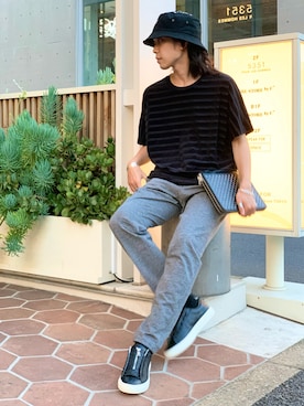 古屋さん(メンズ・170cm)の夏コーディネート