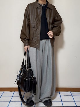 「Starting Over（スターティングオーバー）のアイテム」を使った、ひろさん（メンズ・176cm）の冬コーディネート