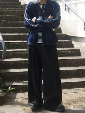 「アイテム（ジャケット/アウター）」を使った、ひろさん（メンズ・176cm）の秋コーディネート