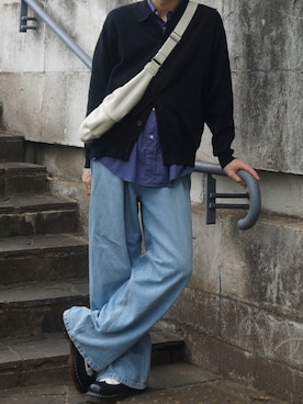 「アイテム（その他シューズ）」を使った、ひろさん（メンズ・176cm）の秋コーディネート
