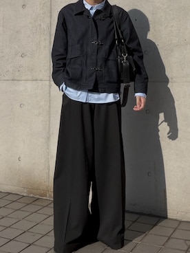 「CASPER JOHN（キャスパージョン）のアイテム」を使った、ひろさん（メンズ・176cm）の冬コーディネート