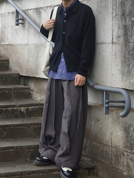 「アイテム（その他シューズ）」を使った、ひろさん（メンズ・176cm）の秋コーディネート