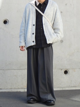 「JOINT WORKS（ジョイントワークス）のアイテム」を使った、Hiroさん（メンズ・176cm）の秋コーディネート