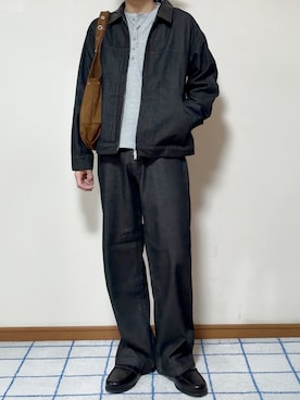 「SBG（エスビー）のアイテム」を使った、ひろさん（メンズ・176cm）の秋コーディネート