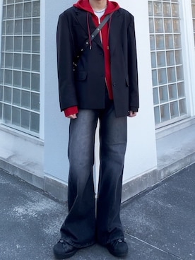 ひろさん(メンズ・176cm)の冬コーディネート