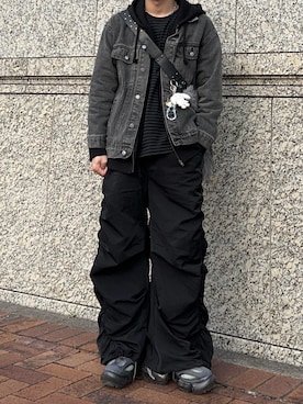 「アイテム（ネックレス）」を使った、ひろさん（メンズ・176cm）の秋コーディネート