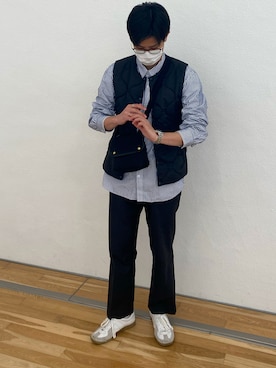 陸さん（メンズ・173cm）の冬コーディネート