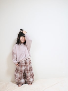 mnさん（キッズ・100cm）の冬コーディネート