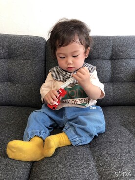 そうぱんまんさん（キッズ・70cm）の夏コーディネート