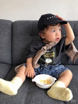 そうぱんまんさん（キッズ・70cm）の夏コーディネート