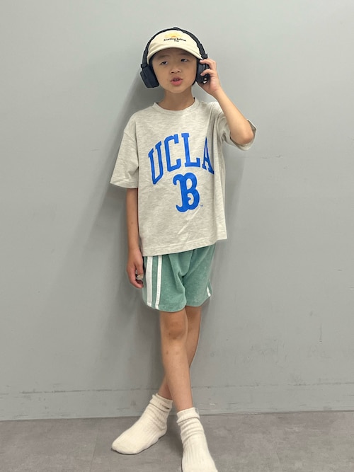 【KIDS】【UCLA】TYPY別注ロゴプリントTEE