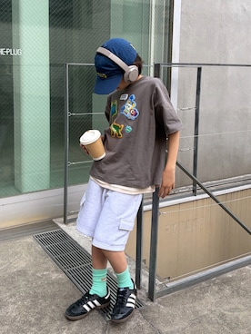 sakusakuuuunさん(キッズ・124cm)の春コーディネート