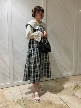 「NICAL（ニカル）のアイテム」を使った、卑弥呼　柏髙島屋さん（レディース・162cm）の春コーディネート