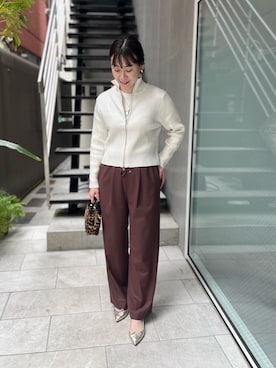 「ブルべ夏」｜ishikawa.mさん（レディース・164cm）の秋コーディネート