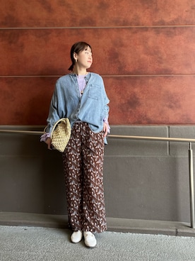 「MICO COULIER（ミコクリエ）のアイテム」を使った、ishikawa.mさん（レディース・164cm）の春コーディネート