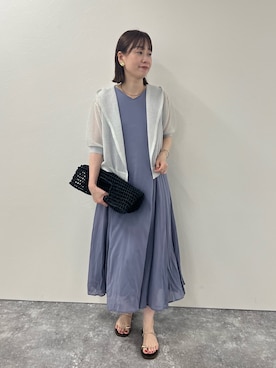 「NOLLEY’S（ノーリーズ）のアイテム」を使った、ishikawa.mさん（骨格ウェーブ・レディース・164cm）の夏コーディネート