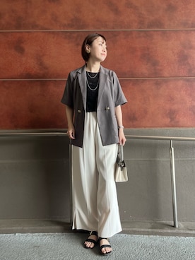 ishikawa.mさん（レディース・164cm）の夏コーディネート