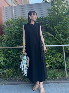 「アイテム（財布/小物）」を使った、ishikawa.mさん（レディース・164cm）の夏コーディネート