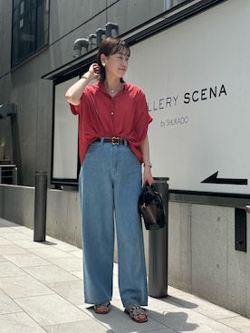 「NOLLEY'S LIGHT（ノーリーズライト）のアイテム」を使った、ishikawa.mさん（骨格ウェーブ・レディース・164cm）の春コーディネート