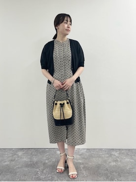 「NOLLEY'S LIGHT（ノーリーズライト）のアイテム」を使った、ishikawa.mさん（骨格ウェーブ・レディース・164cm）の夏コーディネート