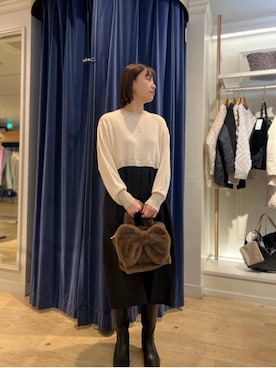 ishikawa.mさん（レディース・164cm）の冬コーディネート