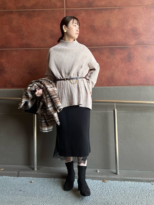 セール】レースレイヤードタイトスカート（スカート）｜NOLLEY'S Sophi