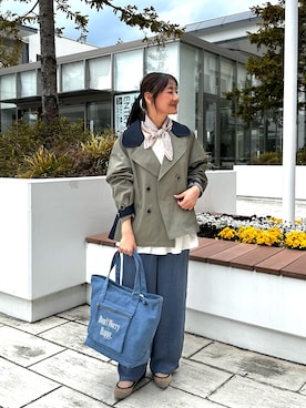 daimonさん（レディース・154cm）の春コーディネート