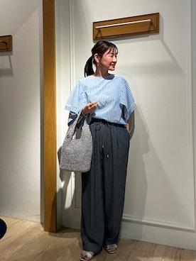 「通勤スタイル」｜daimonさん（レディース・154cm）の春コーディネート