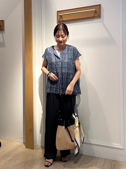 割繊ツイルイージーワイドパンツ（その他パンツ）｜NOLLEY'S