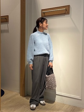 「NOLLEY'S LIGHT（ノーリーズライト）のアイテム」を使った、daimonさん（骨格ナチュラル・レディース・154cm）の冬コーディネート