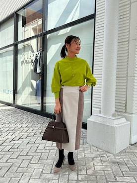 「アイテム（テーラードジャケット）」を使った、daimonさん（レディース・154cm）の秋コーディネート