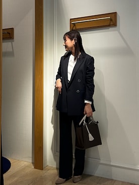 daimonさん（レディース・154cm）の冬コーディネート