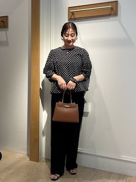 「NOLLEY’S（ノーリーズ）のアイテム（シューズ）」を使った、daimonさん（レディース・154cm）の夏コーディネート