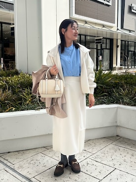 daimonさん（レディース・154cm）の冬コーディネート